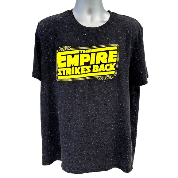 Star Wars The Empire Strikes Back Mad Engine Black Yellow T-Shirt-2XL - Picture 1 of 7